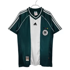 Tyskland Udebanetrøje Retro 1998 Fodboldsæt