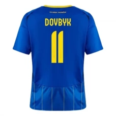 Ukraine Dovbyk 11 Udebanetrøje 2025 Fodboldsæt