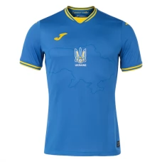 Ukraine EM 2024 Udebanetrøje Fodboldsæt