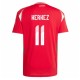 Ungarn EM 2024 Kerkez 11 Hjemmebanetrøje Fodboldsæt