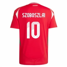 Ungarn EM 2024 Szoboszlai 10 Hjemmebanetrøje Fodboldsæt