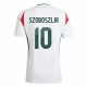 Ungarn EM 2024 Szoboszlai 10 Udebanetrøje Fodboldsæt