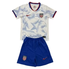 USA Børn Hjemmebanetrøje 2025 Fodboldsæt