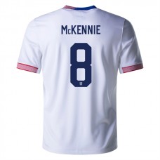USA Copa América 2024 McKennie 8 Hjemmebanetrøje Fodboldsæt