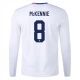USA Copa América 2024 McKennie 8 Hjemmebanetrøje Fodboldsæt Langærmet