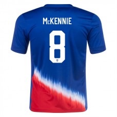 USA Copa América 2024 McKennie 8 Udebanetrøje Fodboldsæt