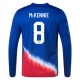 USA Copa América 2024 McKennie 8 Udebanetrøje Fodboldsæt Langærmet