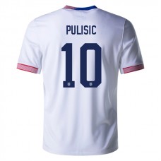USA Copa América 2024 Pulisic 10 Hjemmebanetrøje Fodboldsæt