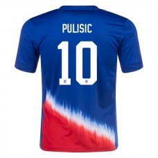 USA Copa América 2024 Pulisic 10 Udebanetrøje Fodboldsæt