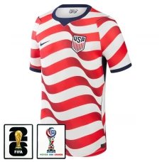 USA VM Hjemmebanetrøje 2026 med Patch