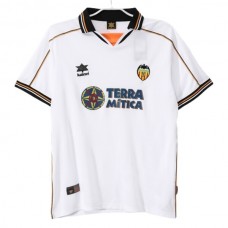 Valencia CF Hjemmebanetrøje Retro 1999-00 Fodboldsæt