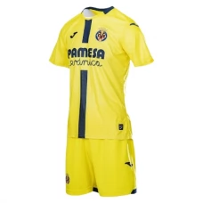 Villarreal CF Børn Hjemmebanetrøje 2025-26 Fodboldsæt