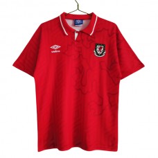 Wales Hjemmebanetrøje Retro 1992-94 Fodboldsæt