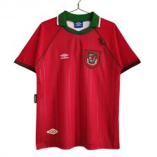 Wales Hjemmebanetrøje Retro 1994-96 Fodboldsæt