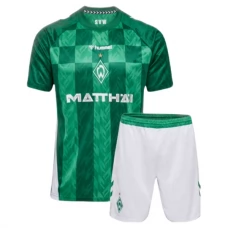 Werder Bremen Børn Hjemmebanetrøje 2024-25 Fodboldsæt