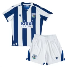 West Bromwich Albion Børn Hjemmebanetrøje 2025-26 Fodboldsæt