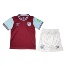 West Ham United Børn Hjemmebanetrøje 2024-25 Fodboldsæt