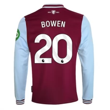 West Ham United Bowen 20 Hjemmebanetrøje 2024-25 Langærmet Fodboldsæt