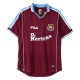 West Ham United Hjemmebanetrøje Retro 1999-01 Fodboldsæt