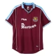 West Ham United Hjemmebanetrøje Retro 1999-01 Fodboldsæt