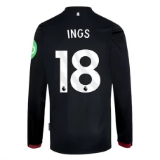 West Ham United Ings 18 Udebanetrøje 2024-25 Langærmet Fodboldsæt