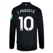 West Ham United L.Paquetá 10 Udebanetrøje 2024-25 Langærmet Fodboldsæt