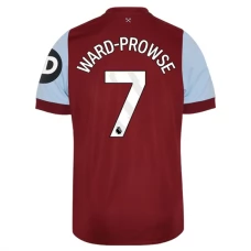 West Ham United Ward-Prowse 7 Hjemmebanetrøje 2023-24 Fodboldsæt