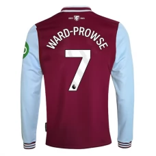 West Ham United Ward-Prowse 7 Hjemmebanetrøje 2024-25 Langærmet Fodboldsæt