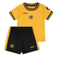 Wolverhampton Wanderers Børn Hjemmebanetrøje 2024-25 Fodboldsæt