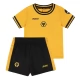 Wolverhampton Wanderers Børn Hjemmebanetrøje 2024-25 Fodboldsæt