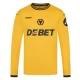 Wolverhampton Wanderers Neto 7 Hjemmebanetrøje 2024-25 Langærmet Fodboldsæt