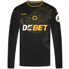 Wolverhampton Wanderers Udebanetrøje 2024-25 Langærmet Fodboldsæt
